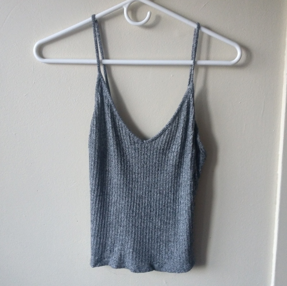 Ribbed knit Brandy tank top